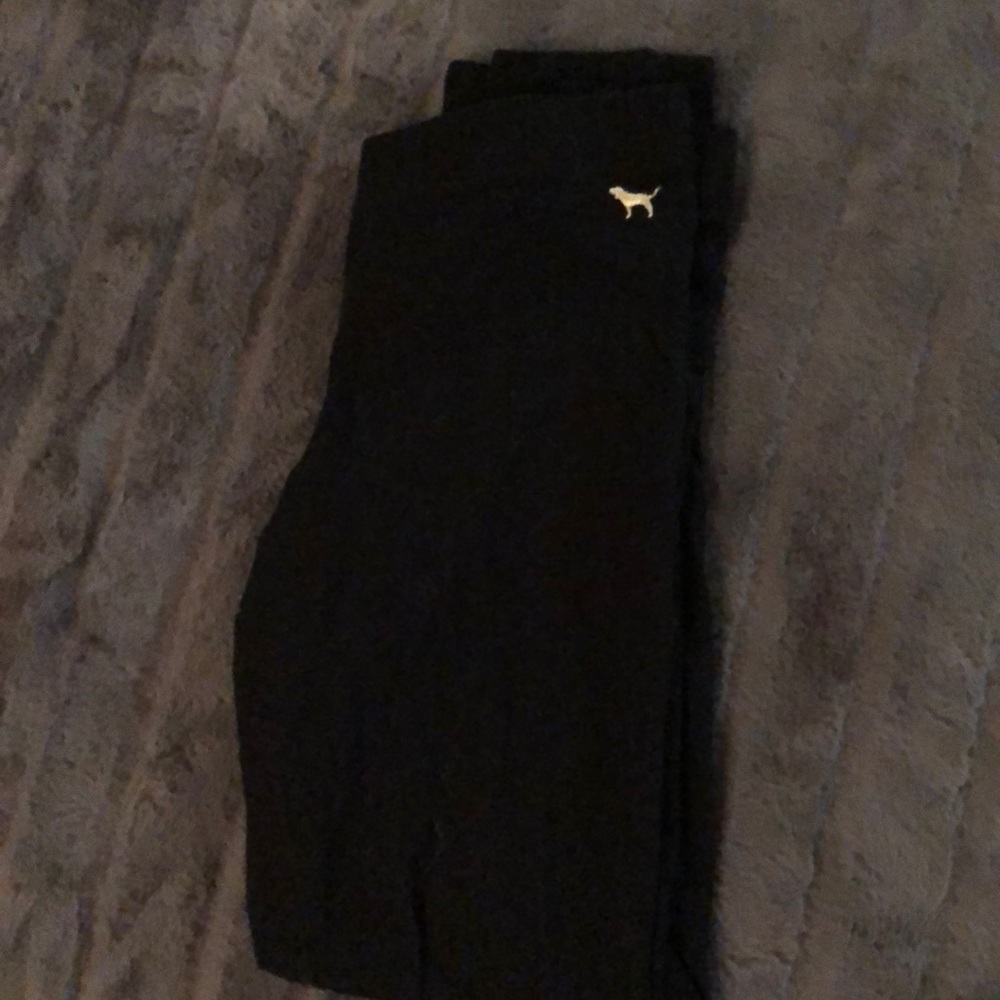 VS PINK black leggings in medium